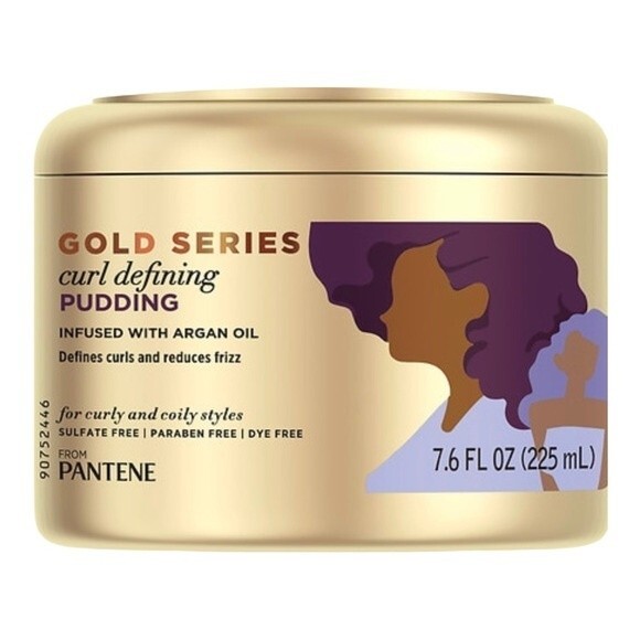Pantene Gold Series Curl Defining Pudding 7.6 Fl oz - Picture 2 of 7